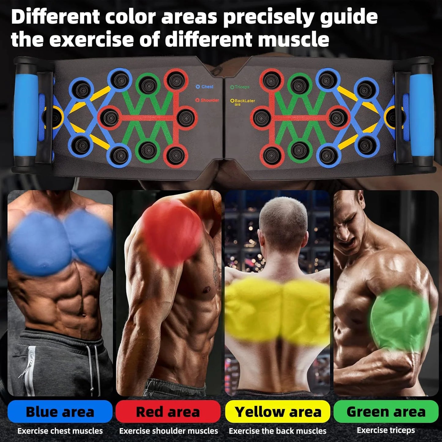 28-in-1 Multi-Muscle Push Up Board