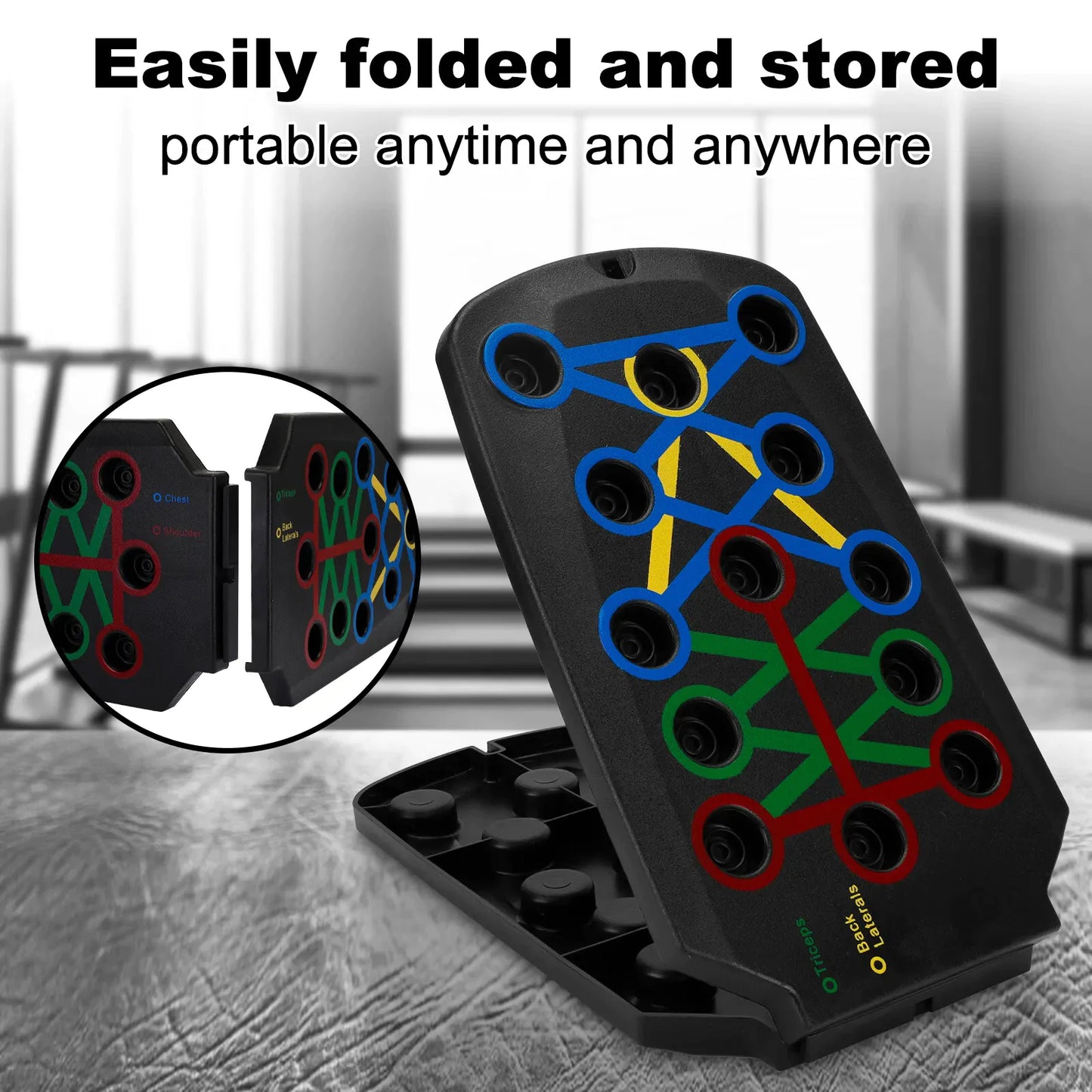28-in-1 Multi-Muscle Push Up Board